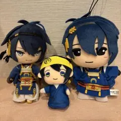 刀剣乱舞 三日月宗近 ぬいっこ 指の上 プライズ品 3点セット