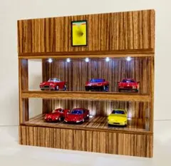 1/64仕様・ゼブラウッド・ディスプレーBOX / ネオガレージ・ネオジオラマ