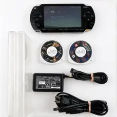 PSP本体・ソフト・充電器・メモリーカード付 Sony PSP 本体 バッテリー、メモリーカード、充電器付き - メルカリ