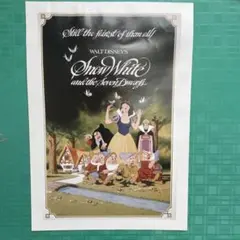 ♥️白雪姫 (縦) 2016第1集 ヴィンテージ ポスターシリーズ