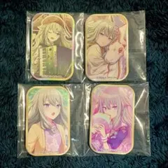 草薙寧々 スクエア缶バッジ 4点セット スク缶 光ステ 蛇神 正月