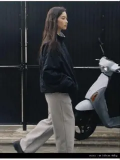 OHOTORO 「Nap Camper Jumper」navy ・Sサイズ - メルカリ
