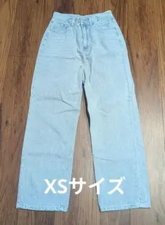GRL　 ウエストホックタック デニムパンツ cu191 XSサイズ