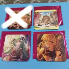 黒猫のウィズ　マリオンクレープ　コラボ　コースター　3枚まとめ売り！のサムネイル
