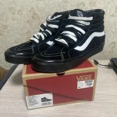 VANS Sk8-Hi ブラック/ホワイト　アナハイム　38 DX