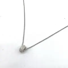 ✨極美品✨スワロフスキー SWAROVSKIシルバークリスタルリングネックレス✧のサムネイル