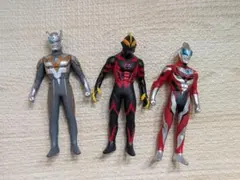 ウルトラマンソフビ 3体セット