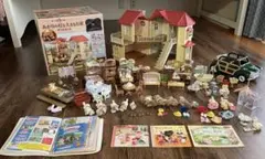 【レア物あり】シルバニアファミリーあかりの灯る大きなお家 他いろいろまとめ売り