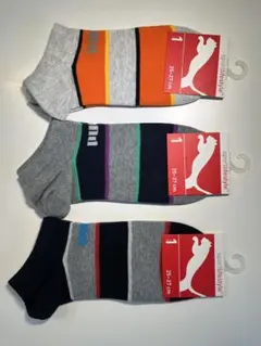 PUMA ソックス 3足セット 25-27cm