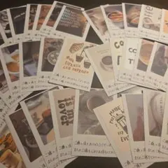 手書きサンキューカードサンクスカード【フォトカフェ】50枚