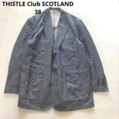 THISTLE Club SCOTLAND テーラードジャケット　38　薄手のサムネイル