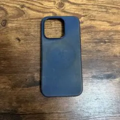 【純正】iPhone15pro ファインウーブンケース　ブルー　Apple