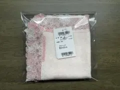 近沢レース　タオルハンカチ　桜便り　ピンク