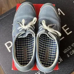 【期間限定】REGAL ブルー カジュアルシューズ