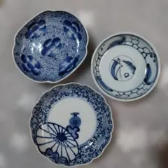 有田燒 金峰 藤太郎窯 鯛小判皿 三枚 昭和期 希少 - メルカリ