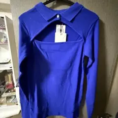 BAYCREW’S STORE ブルー カットソー 100%コットンのサムネイル