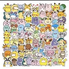 100枚♡ポケモン♡ステッカー