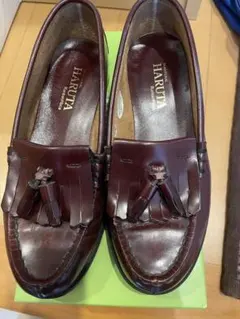 HARUTA ローファー ブラウン 23 EE