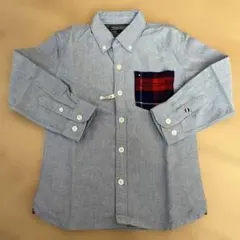 TOMMY HILFIGER ブルーシャツ110cm