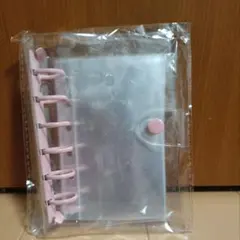 透明ピンクA７サイズバインダーシール帳