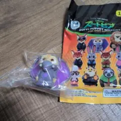 ズートピア　フィニック　ソフビ　パペット　マスコット
