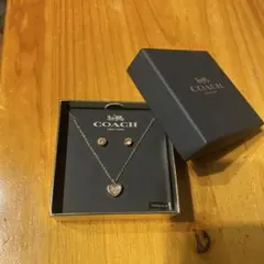 COACH ネックレスとピアスセット