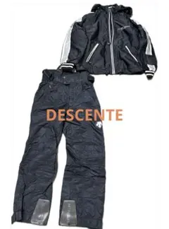 DESCENTE スキーウェア 黒　スキーパンツ　スキー　スノーボード