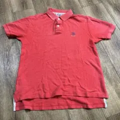 バドワイザー 半袖 ポロシャツ 赤 Lサイズ 中古品