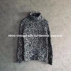 SUPER HAKKA スーパーハッカ　ハイネック　タートルネックセーター　古着