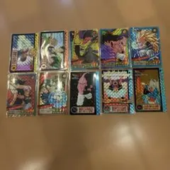 ②ドラゴンボールカードダス　10枚セット　1990年代