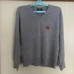 RODEO CROWNS Vネックセーター フリーサイズ