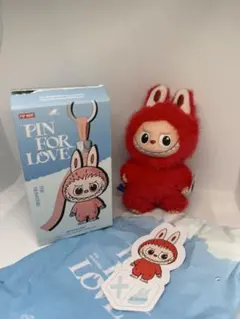 【最終値下げ！】LABUBU PIN FOR LOVE ミニラブブ 【X】