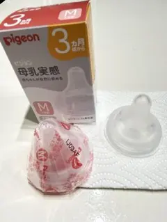 ピジョン 母乳実感 Mサイズ 3ヶ月から 2個入り