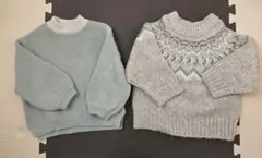 アプレレクール 90cm ニット 2枚セット