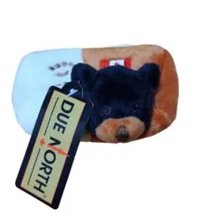 カナダ限定 DUE NORTH くまの小銭入れ（キーリング付き）