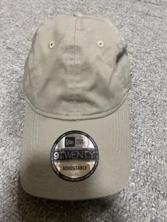 【美品】New Era 9TWENTY ベージュキャップ