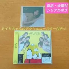 NiziU　AWAKE　期間生産限定盤初回仕様　スヌーピー　アクリルコースター付