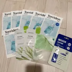 Torriden DIVE IN Mask 6枚、他フェイスパック