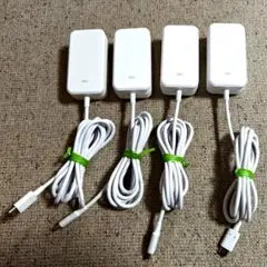 au 純正充電器 共通ACアダプタ02 0602PQA USB PD対応 4個