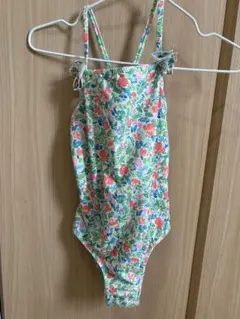 ZARA フラワープリント ベビーキッズ水着 3-4歳