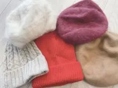 ニット帽　ベレー帽　まとめ売り