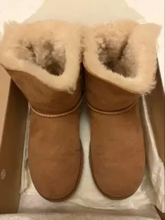 【UGG】ムートンブーツ 23cm チェスナット