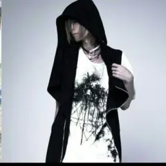 civarize V系　ロック 　h　ガゼカーディガン　ドレープ　パーカーu civarize V系 ロック ドレープ 花柄 美品 カーディガンq タグ - メルカリ