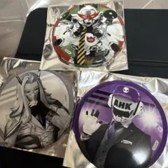 ドゲンジャーズ　ドゲンデカ缶バッジ　3点セット