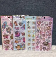 うるちゅるポップシール　日焼けキティ　ウォーターシール　おはじき　正規品