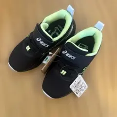 未使用品新品asics キッズ スニーカー 17.0cm ブラック