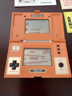 良品】Nintendo ゲーム&ウォッチ ドンキーコング DK-52 オレンジ