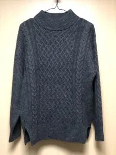 AMERICAN HOLIC　スミクロ　ウール混　ニット　セーター　美品