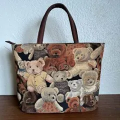 ファスナー トートバッグ