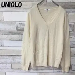 UNIQLO/ユニクロ カシミヤVネックセーター サイズM レディース